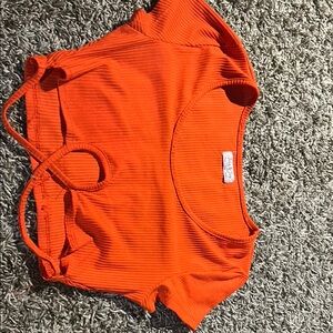 Orange Kids One Piece